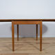 Table à manger extensible en teck, années 1960
