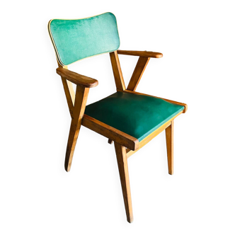 Chaise bridge des années 50