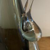 Sommerso Murano glass vase 1960