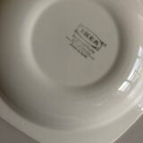 Set of 6 octagonal scandinavian hollow plates 1970