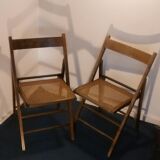 Pair of folding chairs