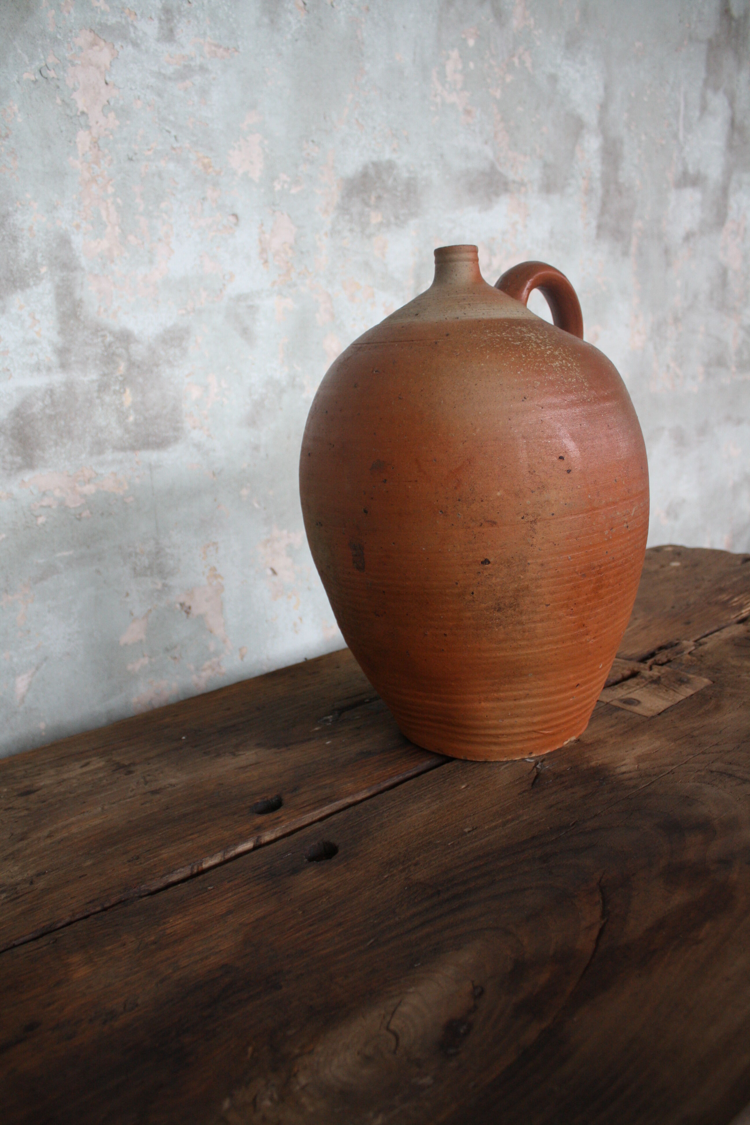 Vintage sandstone oil jar