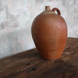 Vintage sandstone oil jar