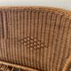 Vintage rattan sofa 60s-70s