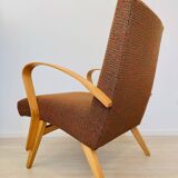 Fully Restored Vintage Lounge Armchair by Frantisek Jirak for Tatra 1960’s