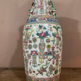 Vase en Porcelaine de Canton, 19ème siècle