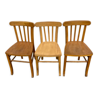 Trio bistro chairs with 3 bars