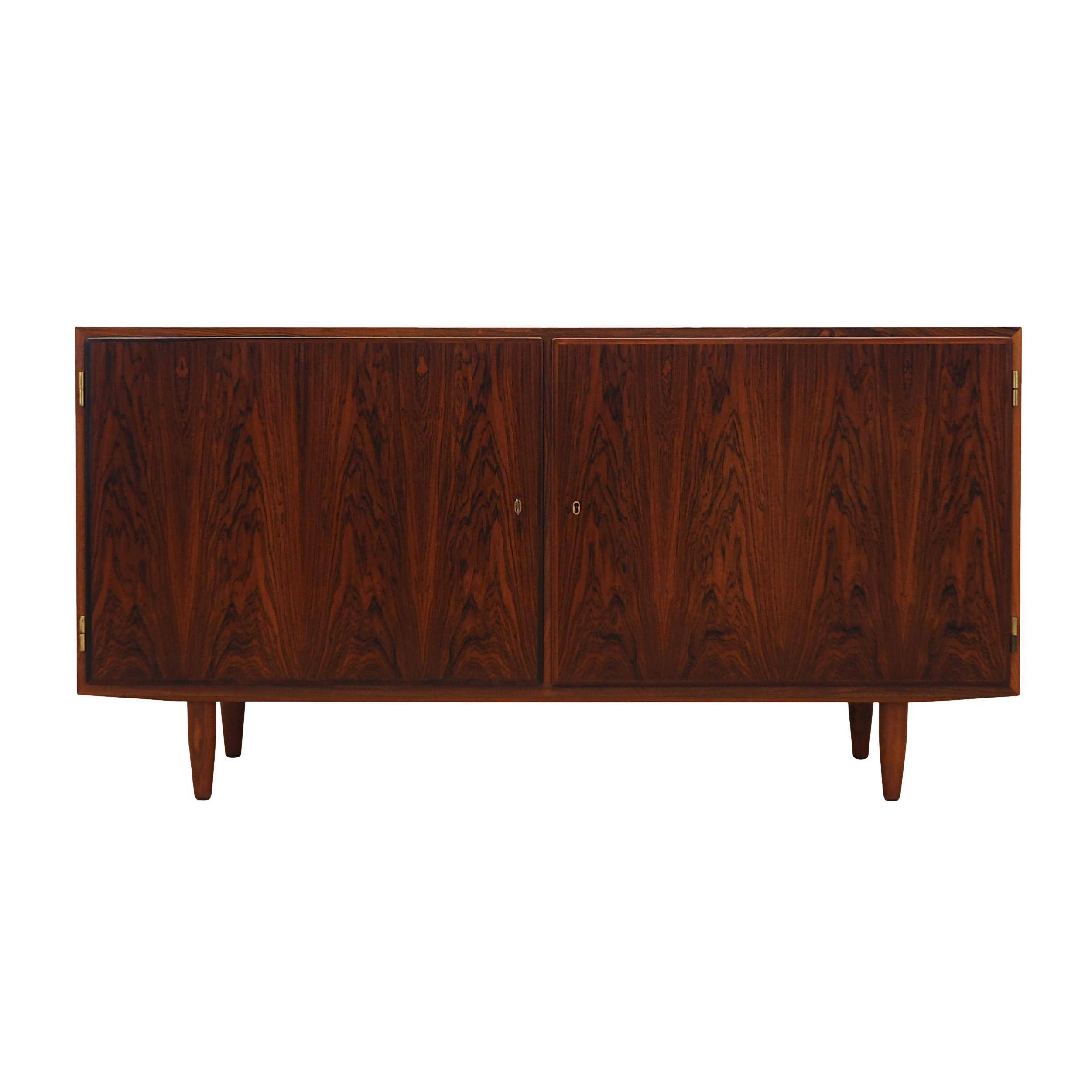 Rosewood cabinet, Danish design, 1970s, designer: Carlo Jensen, production: Hundevad