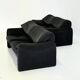 Cassina Maralunga 2 places noir-gris par Vico Magistretti