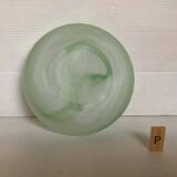 Baguier vide poche pâte de verre verte P