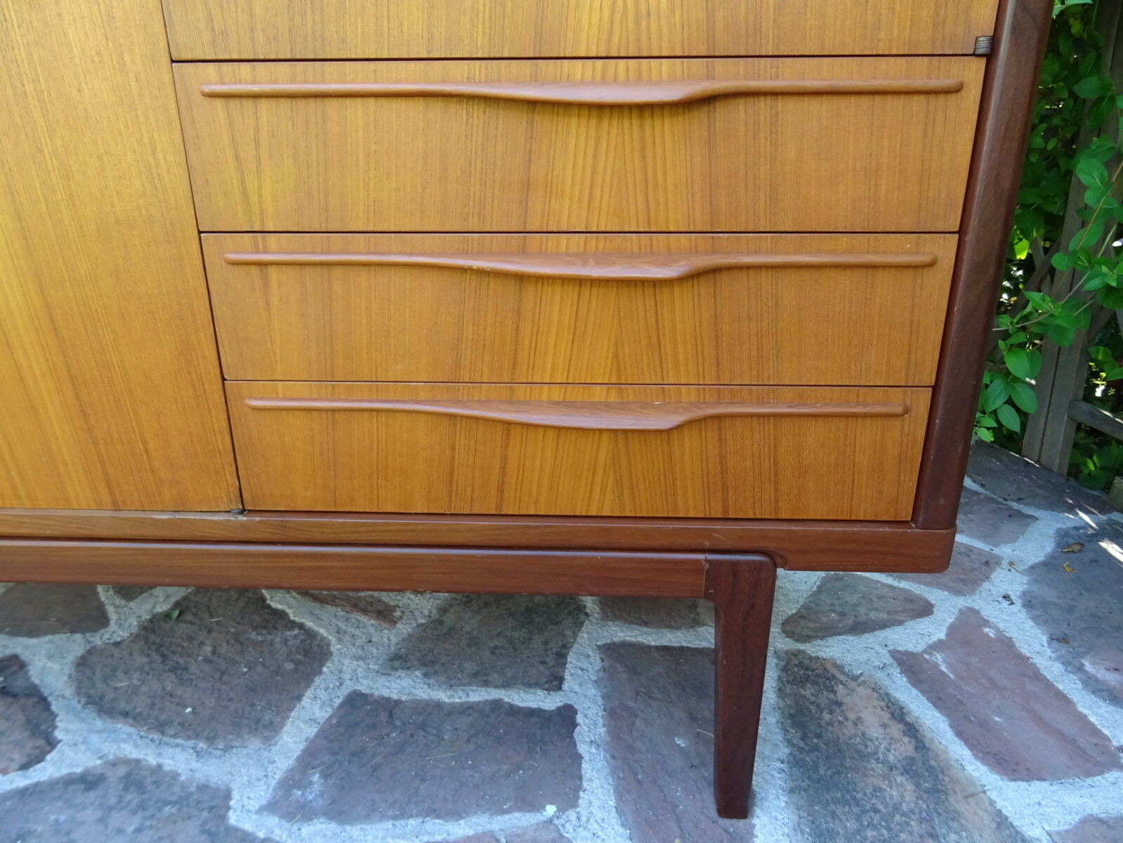 Scandinavian wardrobe in teak 60s