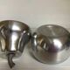 Large metal pear ice bucket
