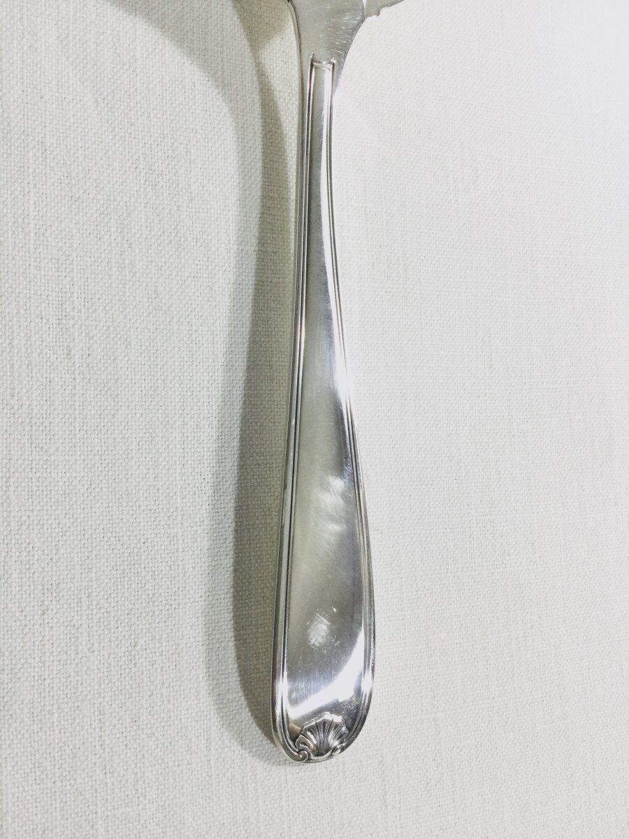 Christofle Berain pattern fish serving cutlery