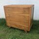 Commode vintage pieds compas