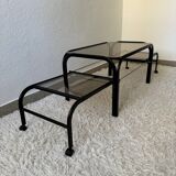Table basse extensible design Memphis années 80