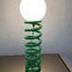 Vintage resort lamp in metal and opaline