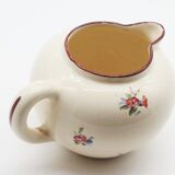 Pot au lait fleurs vintage
