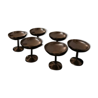 Set  of 6 ice cream cups