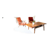 Paire de fauteuils vintages scandinaves