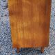 Vintage chest of drawers from the 50s in blond oak 4 drawers feet bobbin