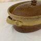 Terrine oval savoyard folk art