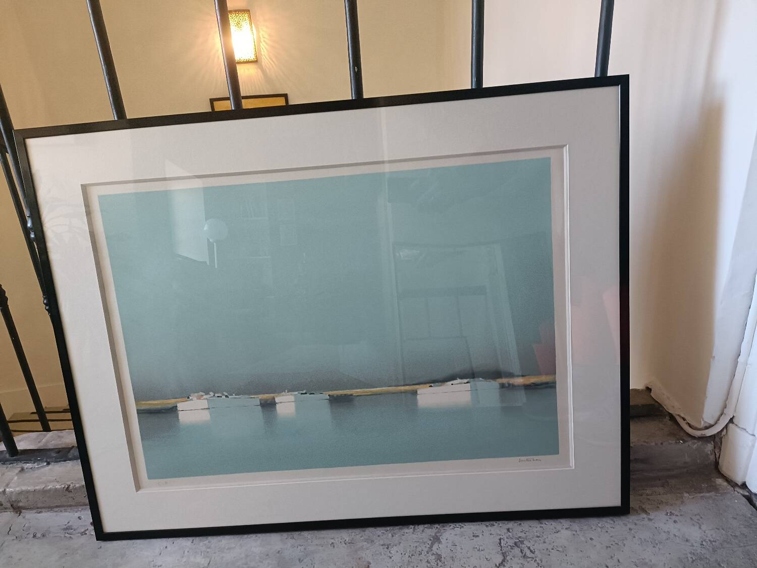 Original lithograph by Doutreleau signed EA