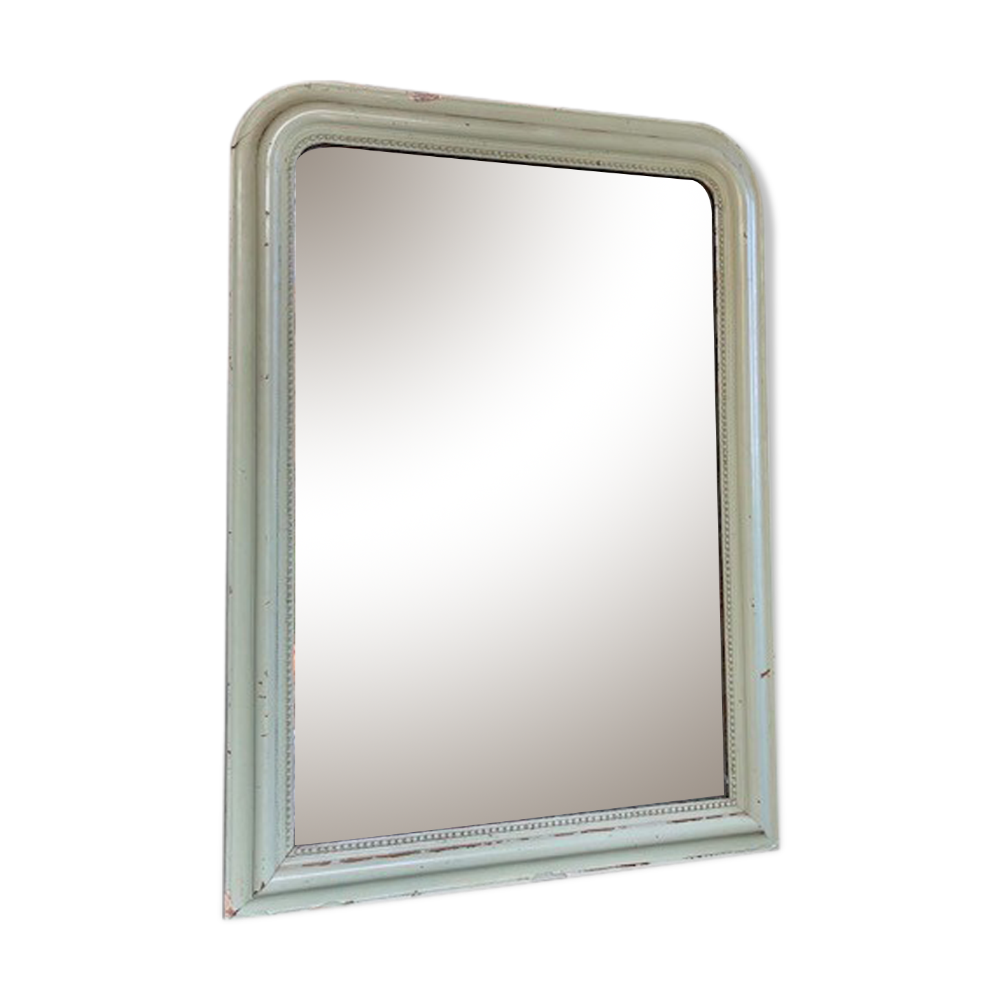 Mirror Louis Philippe patina green water