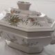 Lallier earthenware soup tureen in Moustiers