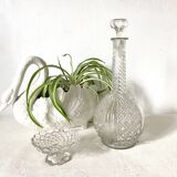 Old glass carafe
