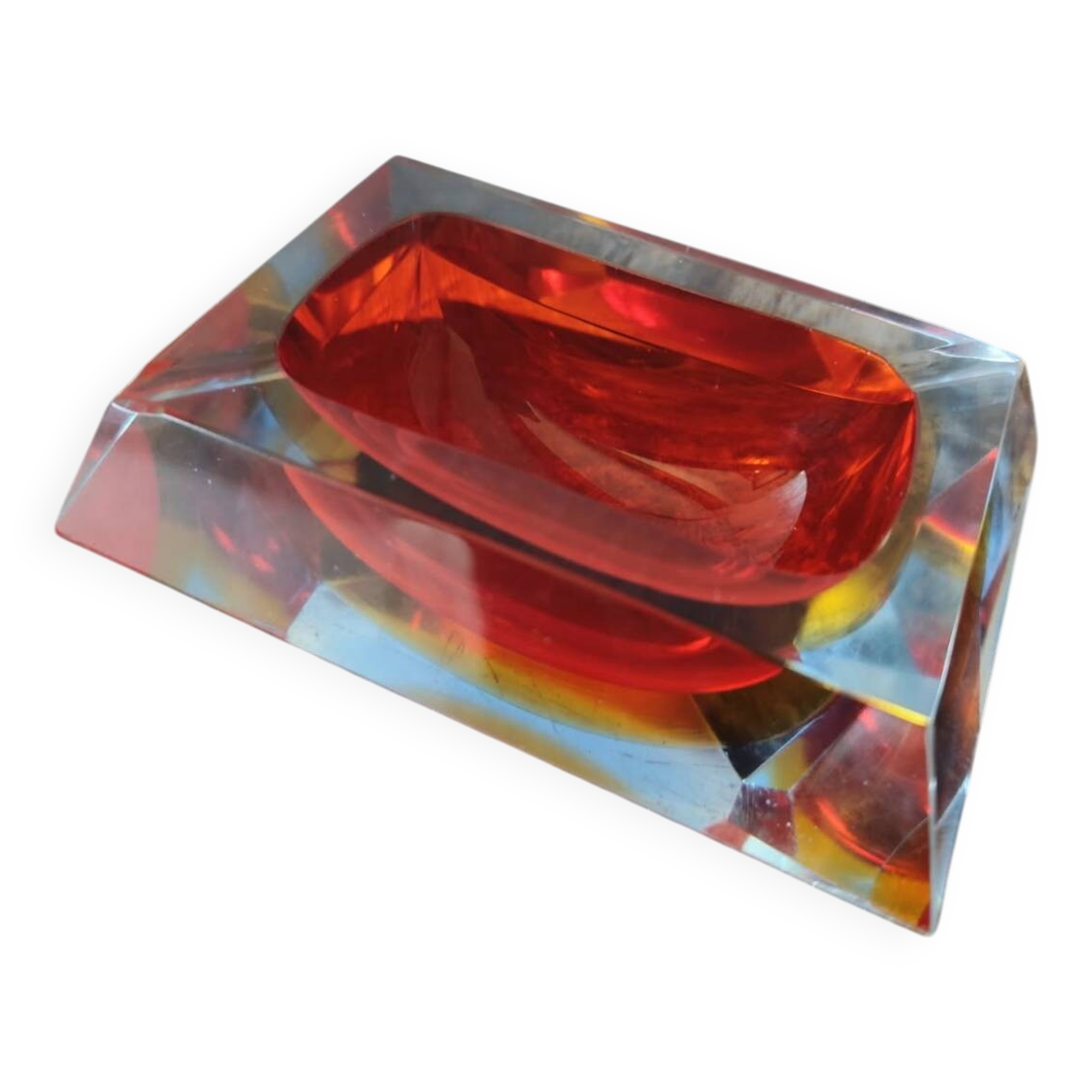 Cendrier Murano vintage
