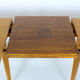 Square oak veneered folding table from Jitona, 1960