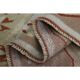 1970s Turkish Oushak Handmade Wool Cotton Red Area Rug 115x192