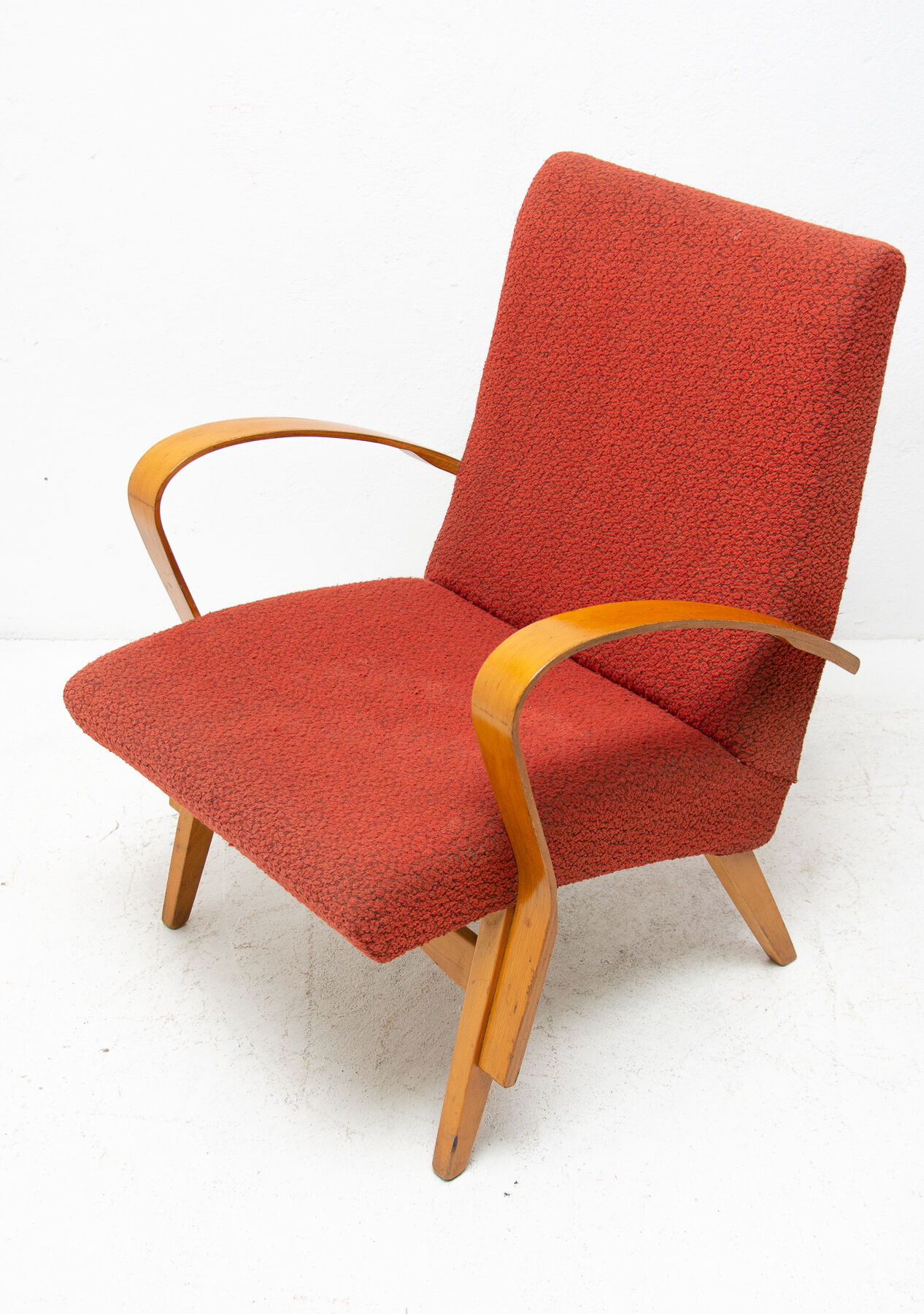 Fauteuils en bois František Jirák pour Tatra nábytok, 1960