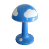 Mushroom lamp cloud IKEA Skojig blue vintage design