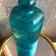 Marcel Franck cotton pot in blue glass 40s