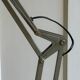 Grey metal floor lamp - industrial style