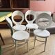 4 chaises modèle mouette Baumann
