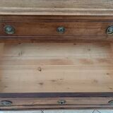Louis XVI chest of drawers in walnut, 19th century