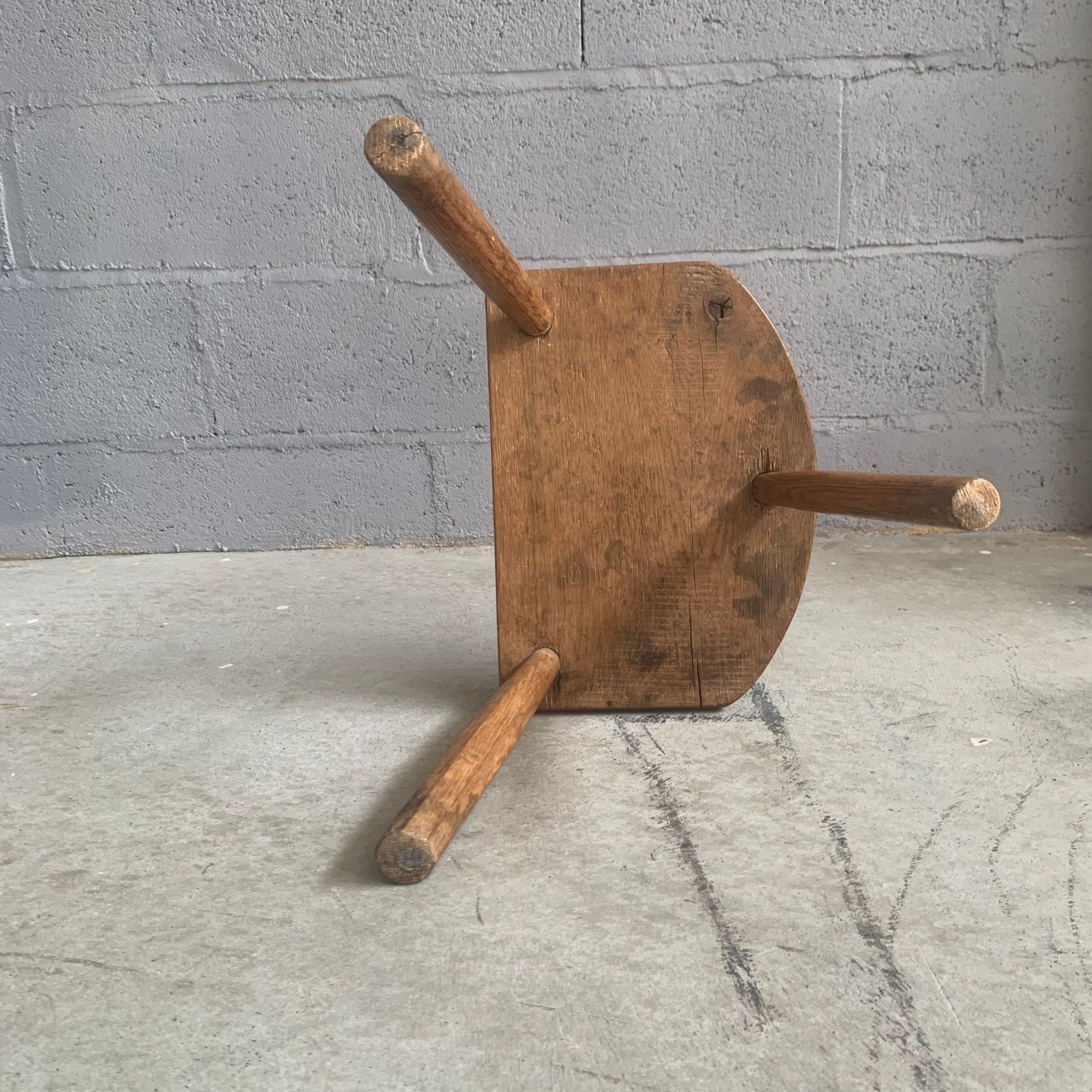 Pair of tripod stools