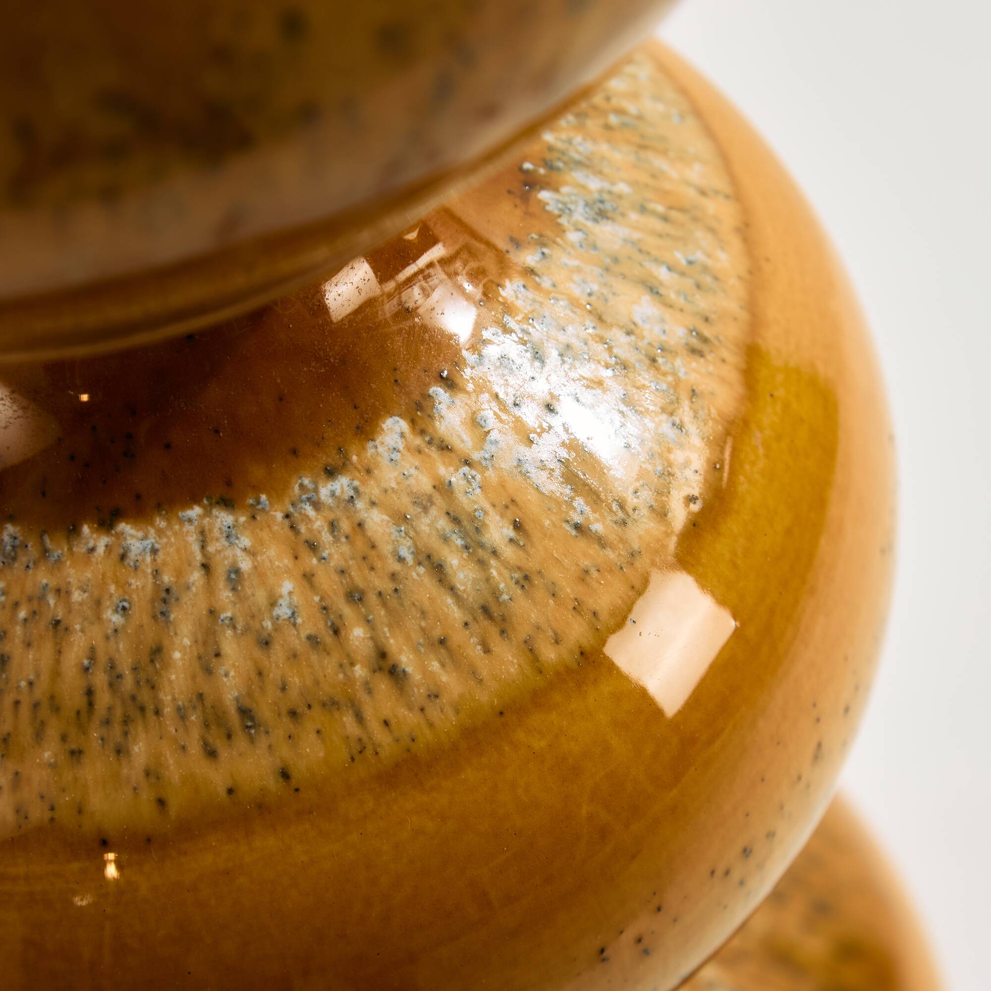 German ceramic floor lamp by Kaiser Leuchten