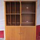 Vintage oak chest of drawers with vinyl storage, Year 1960. Ref Willy