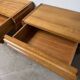 Paire de chevets en orme Maison Regain