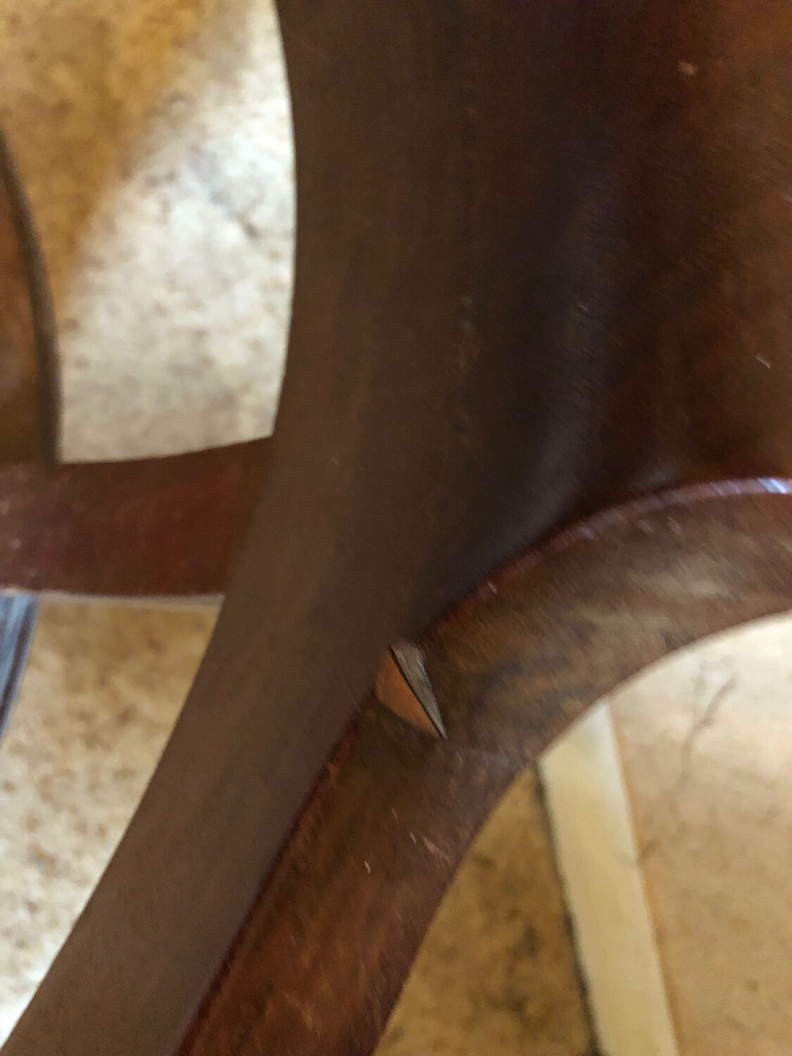 Desk chair Louis-Philippe style