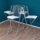 Tabourets de bar Kreuzschwinger par Till Behrens, années 1990