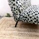 Vintage heater 50's leopard