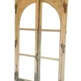 Arched windows in solid oak