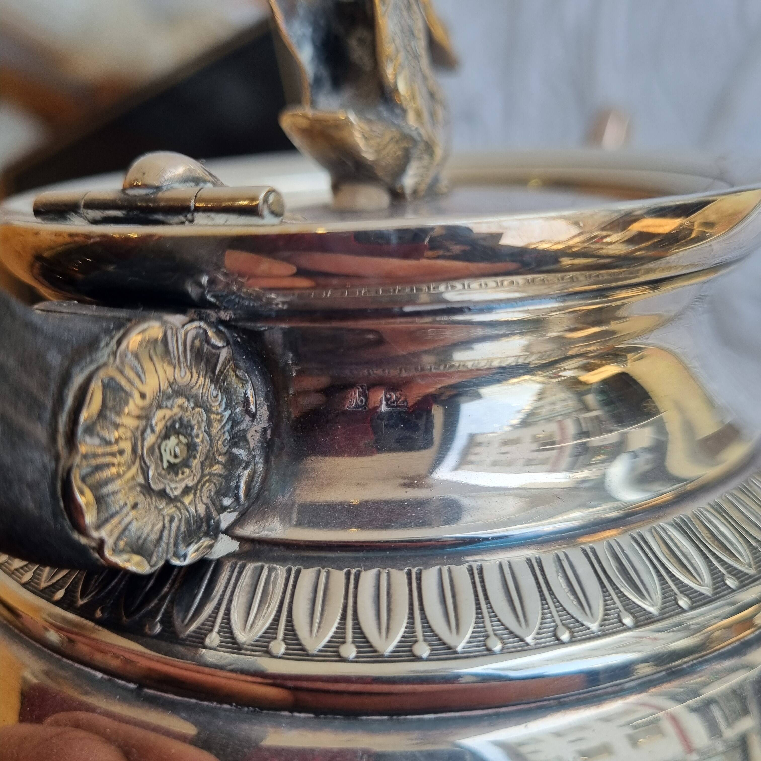 Empire silver tea and coffee set