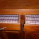 Parisian buffet glazed art deco two drawers