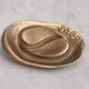 Collectible bronze paperweight sculpture signed Lohé