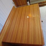 Console dressing table - hall furniture - drawer and mirror - 60s - vintage - modernist